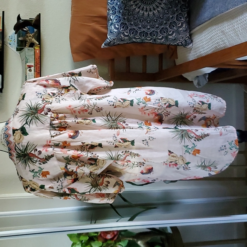 🏆HostPick🏆Johnny Was Effortless Puff Sleeve Tunic - Picture 5 of 8